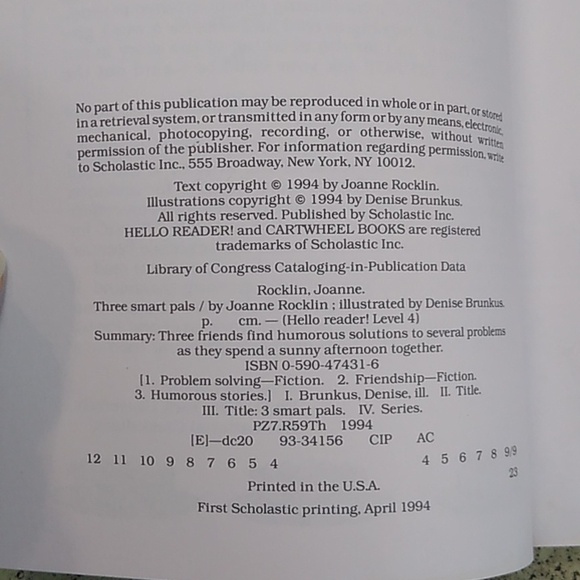 Three Smart Pals Level Reader Children's Picture Book Homeschool Classroom - Picture 4 of 6